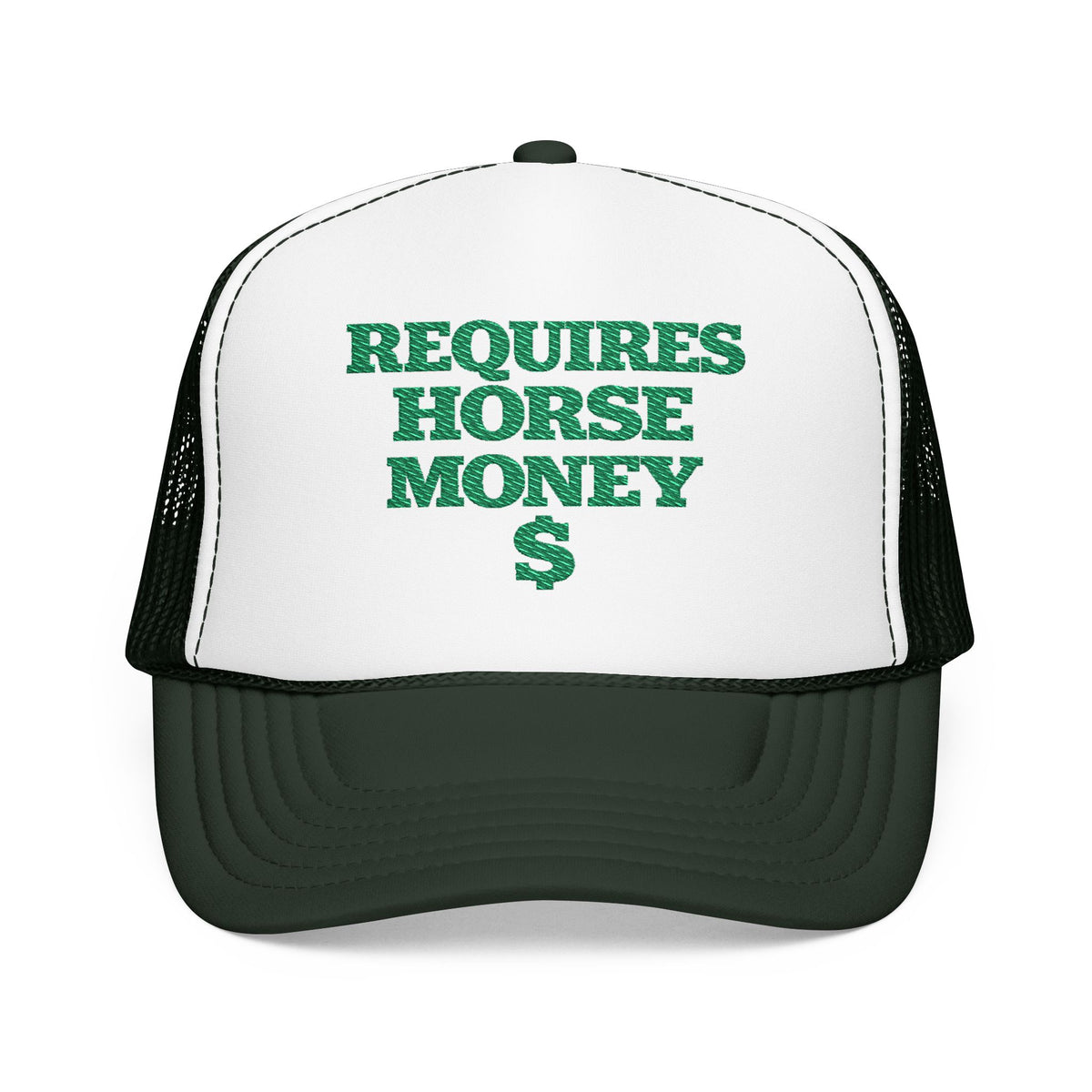 Trucker Hat — "Requires Horse Money "