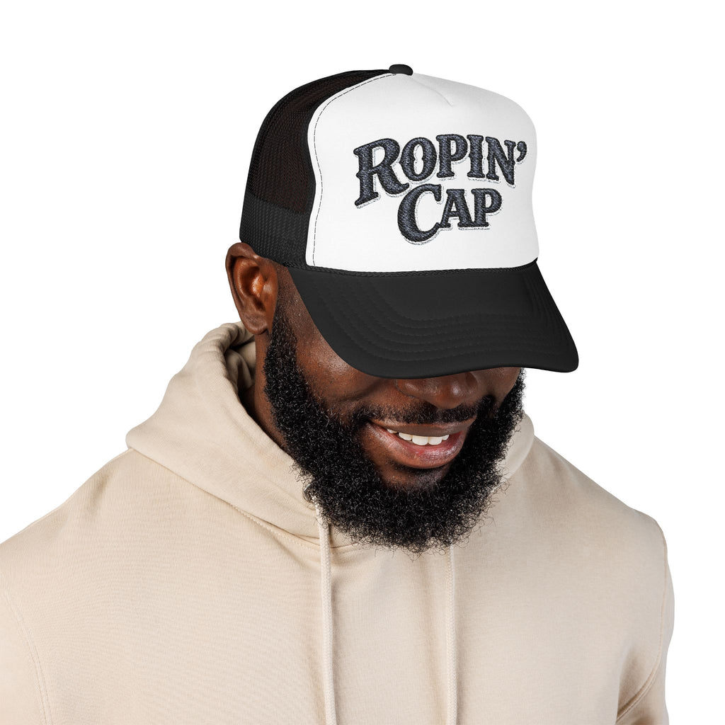 Ropin' Cap Foam Trucker Hat