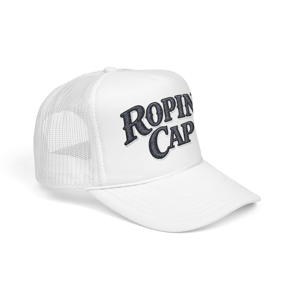 Ropin' Cap Foam Trucker Hat