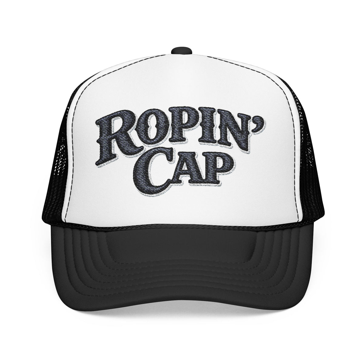 Ropin' Cap Foam Trucker Hat