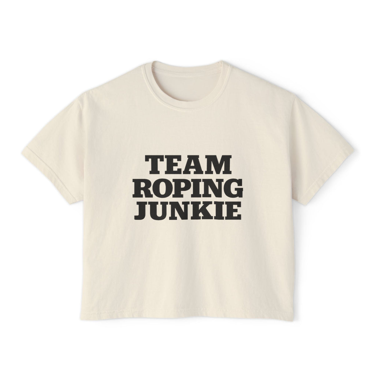 Team Roping Junkie Women's Boxy Tee