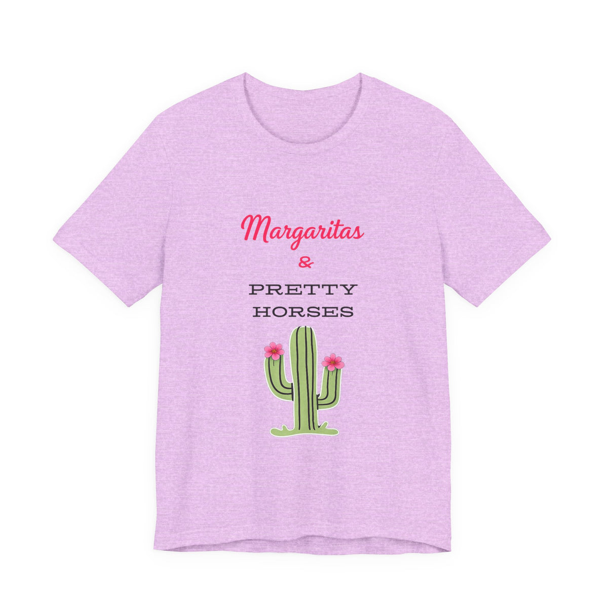 Margaritas & Pretty Horses Cactus Tee
