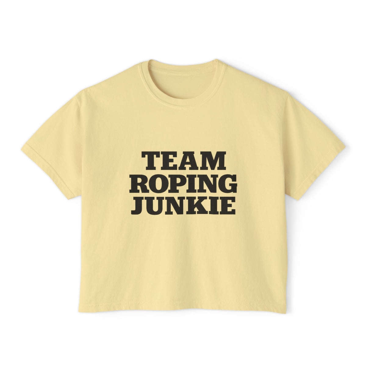 Team Roping Junkie Women's Boxy Tee