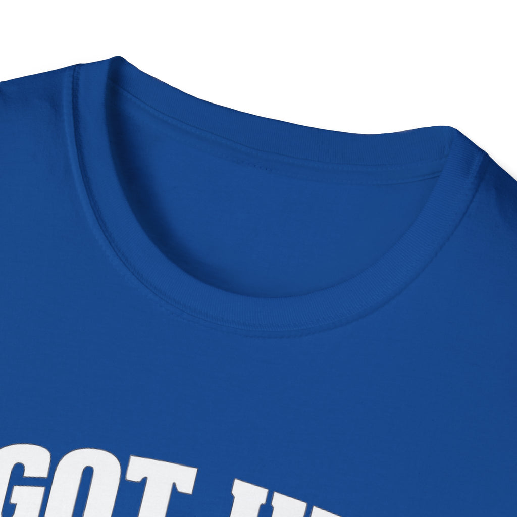 I got him on the big hop unisex tshirt