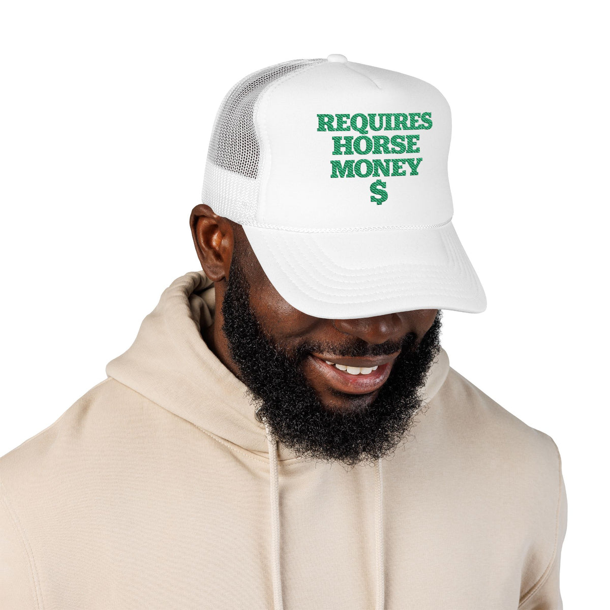 Trucker Hat — "Requires Horse Money "