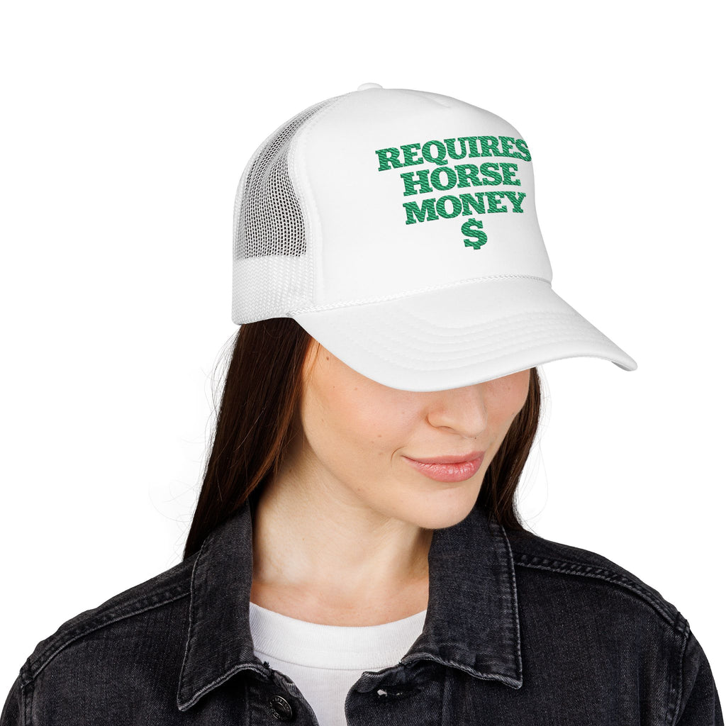 Trucker Hat — "Requires Horse Money "