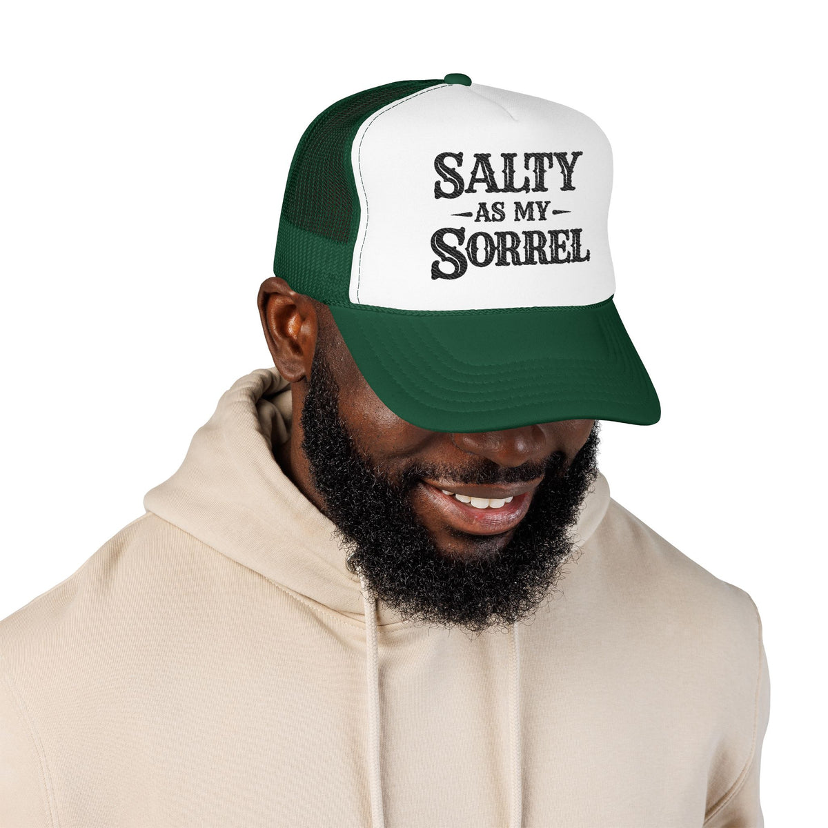 Salty As My Sorrel Foam Trucker Hat