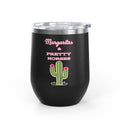 “Margaritas & Pretty Horses” 12oz Insulated Wine Cup