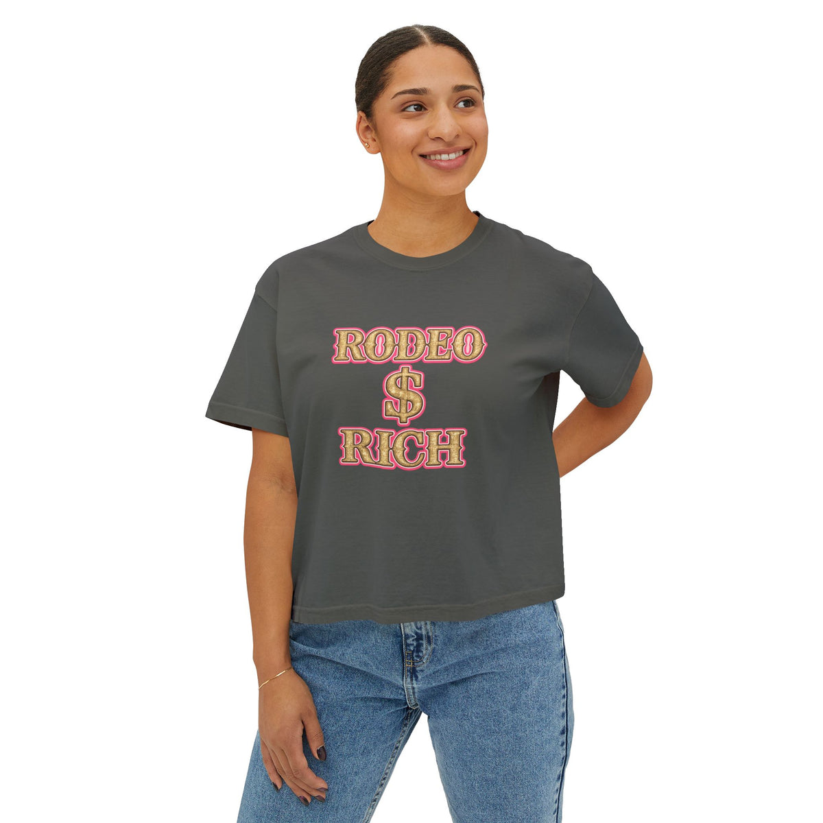 Rodeo $ Rich Crop Tee