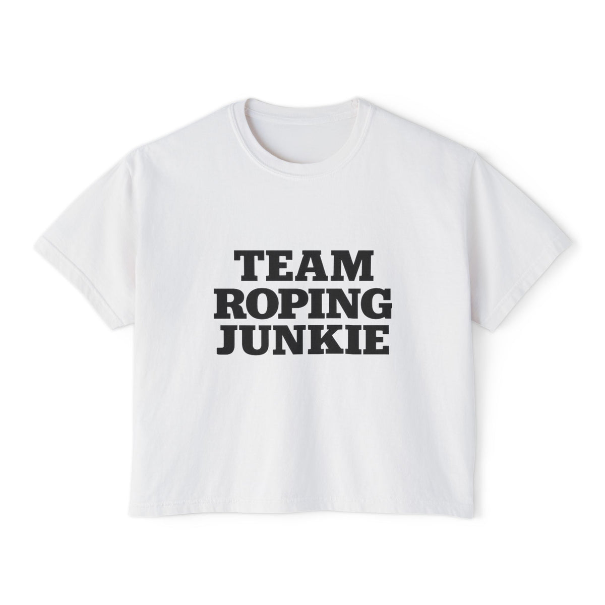 Team Roping Junkie Women's Boxy Tee