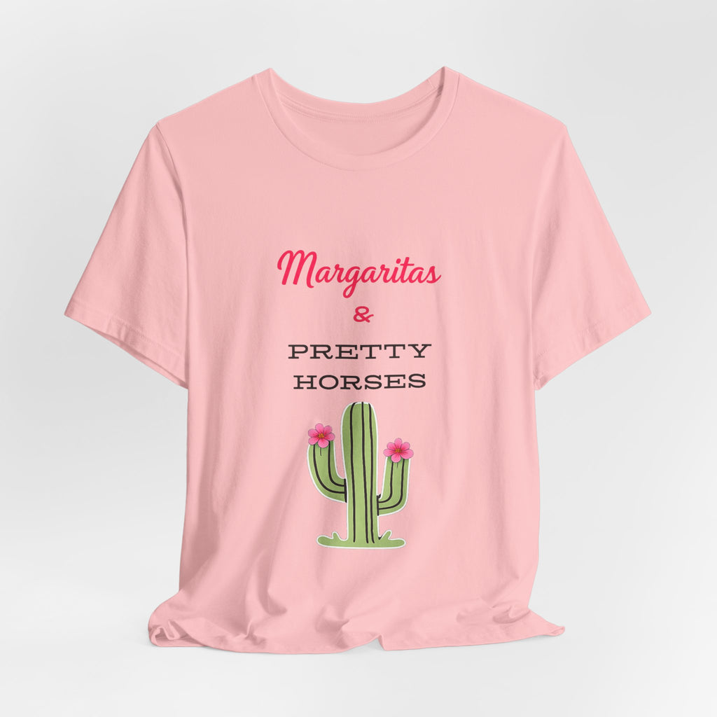 Margaritas & Pretty Horses Cactus Tee