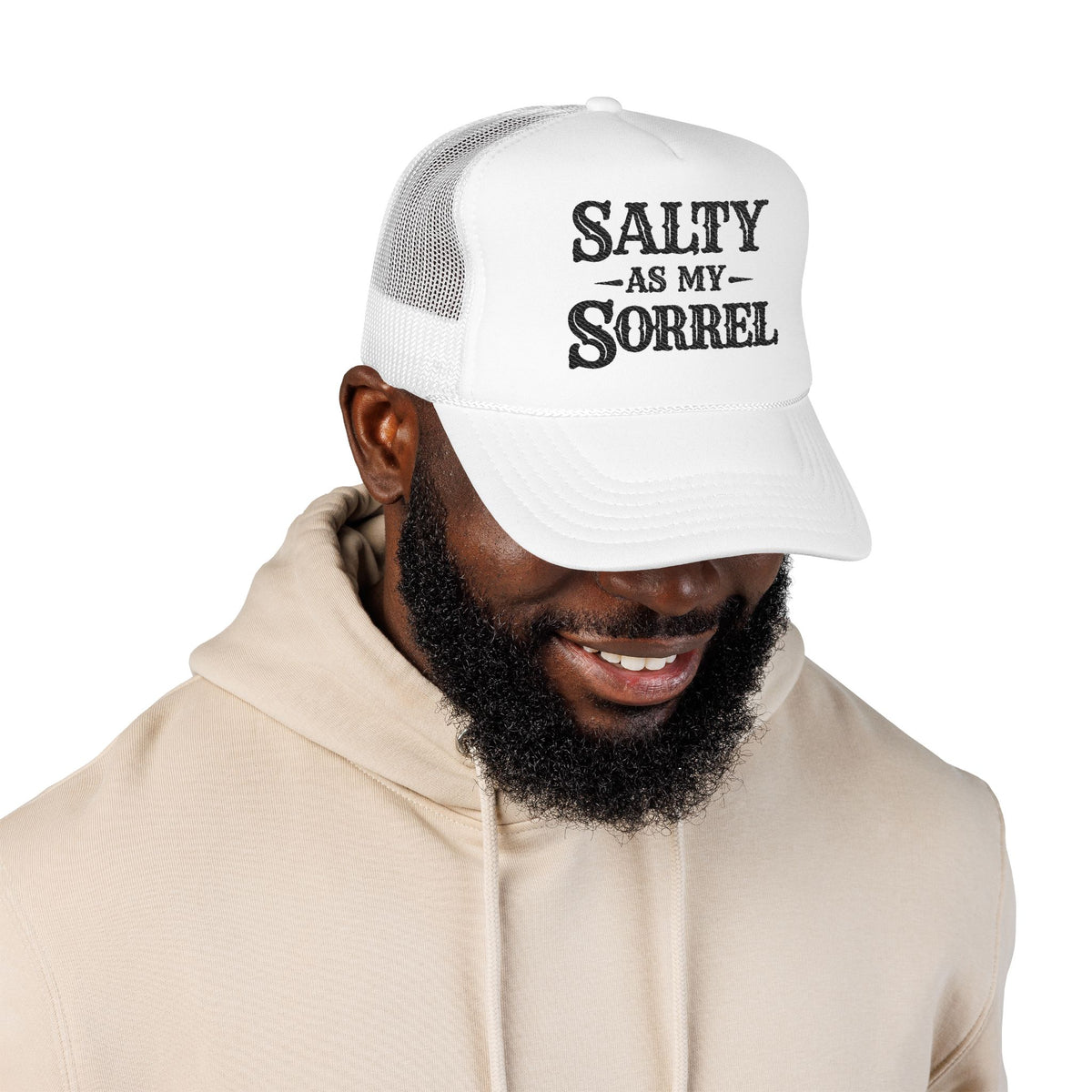 Salty As My Sorrel Foam Trucker Hat