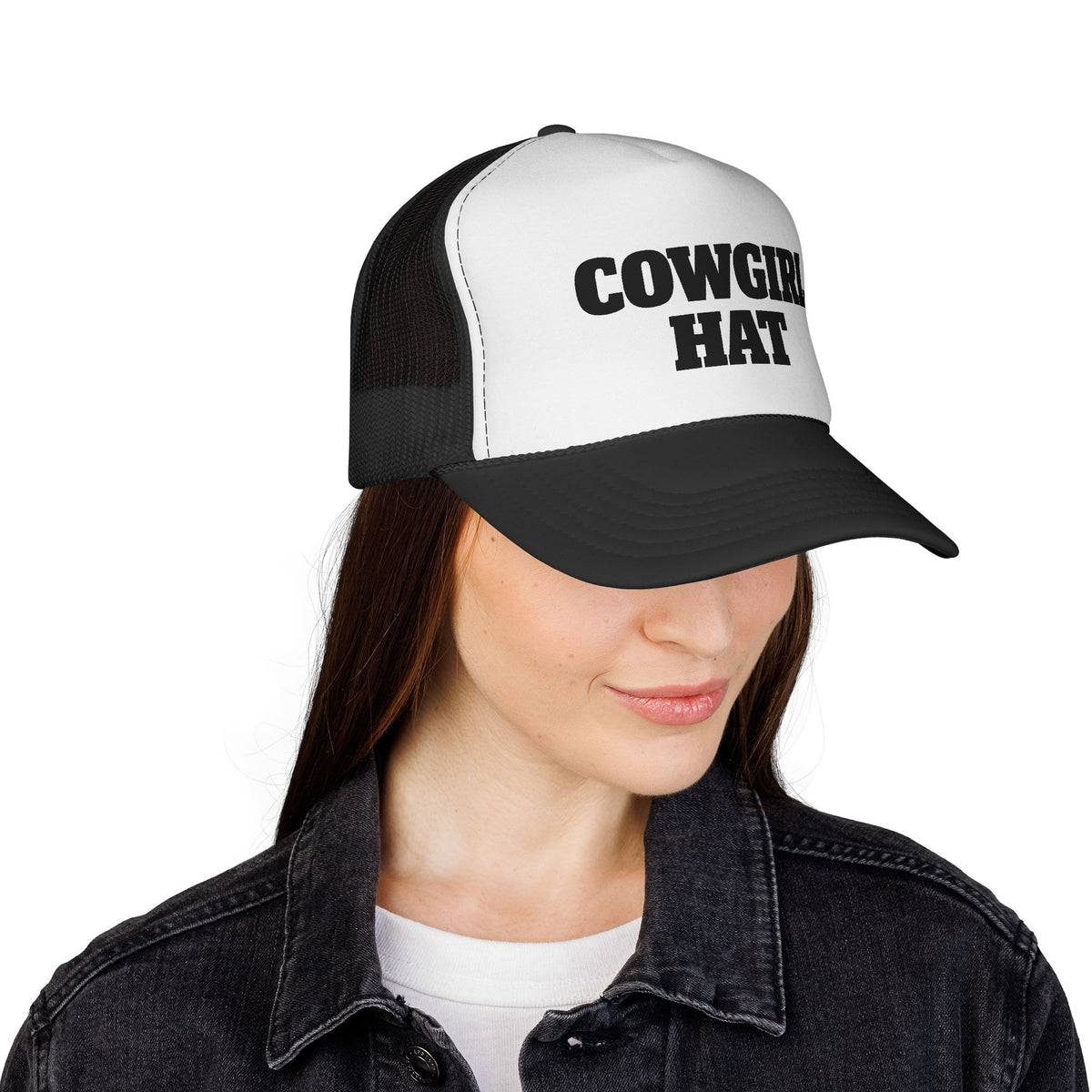 Cowgirl Hat Trucker Cap – Western Rodeo Mesh Baseball Hat