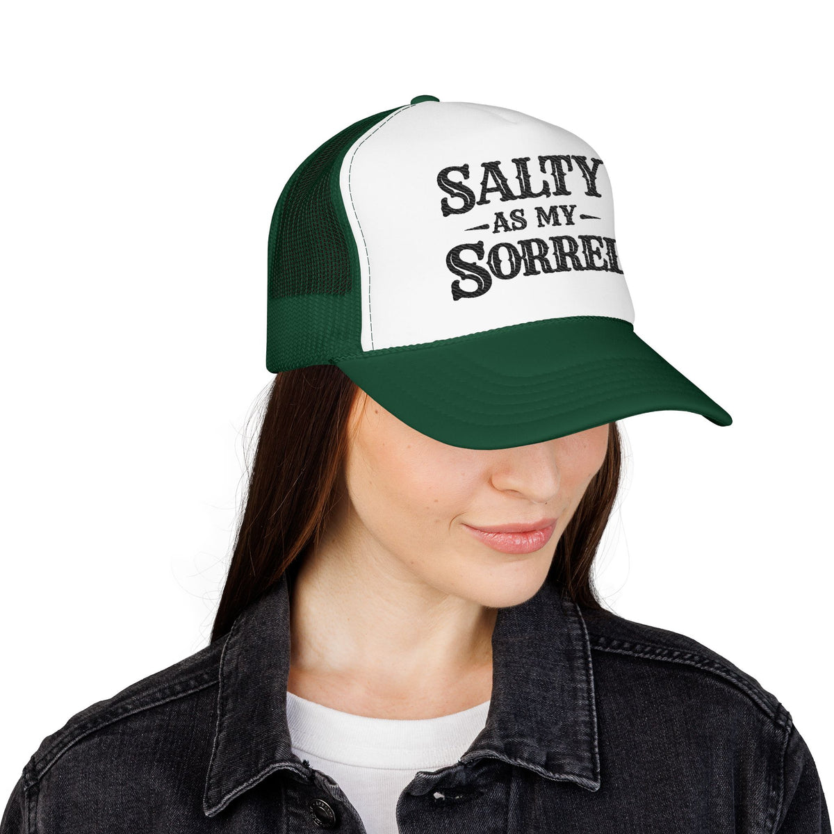 Salty As My Sorrel Foam Trucker Hat
