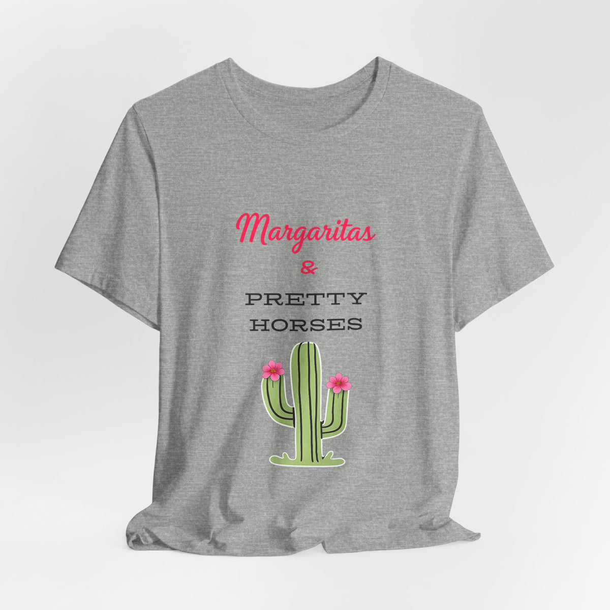 Margaritas & Pretty Horses Cactus Tee