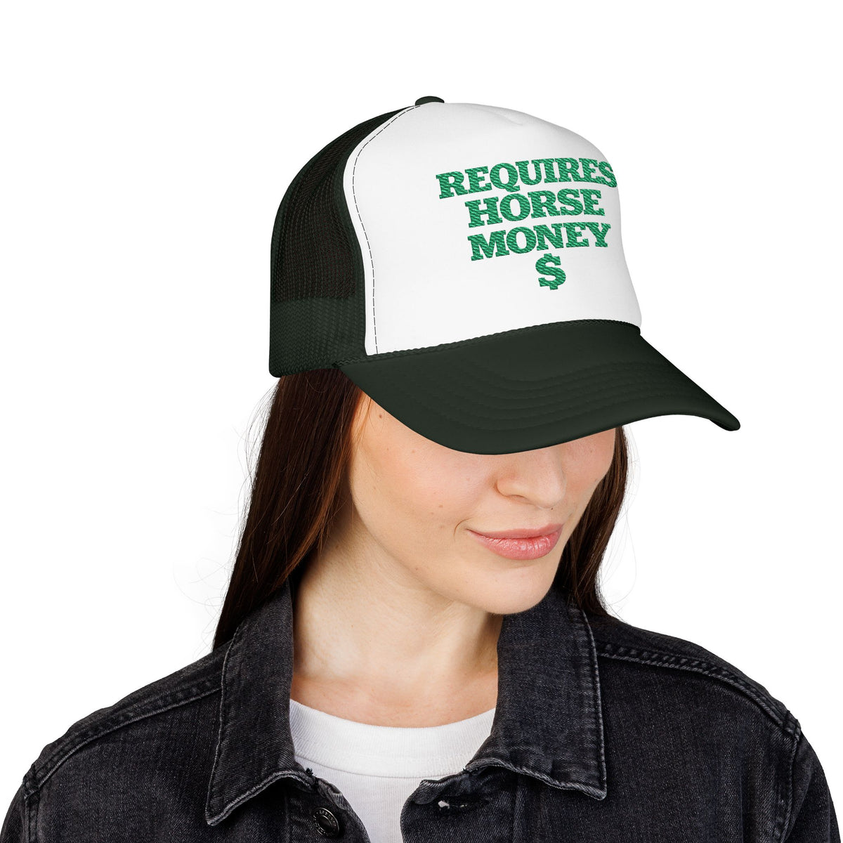 Trucker Hat — "Requires Horse Money "