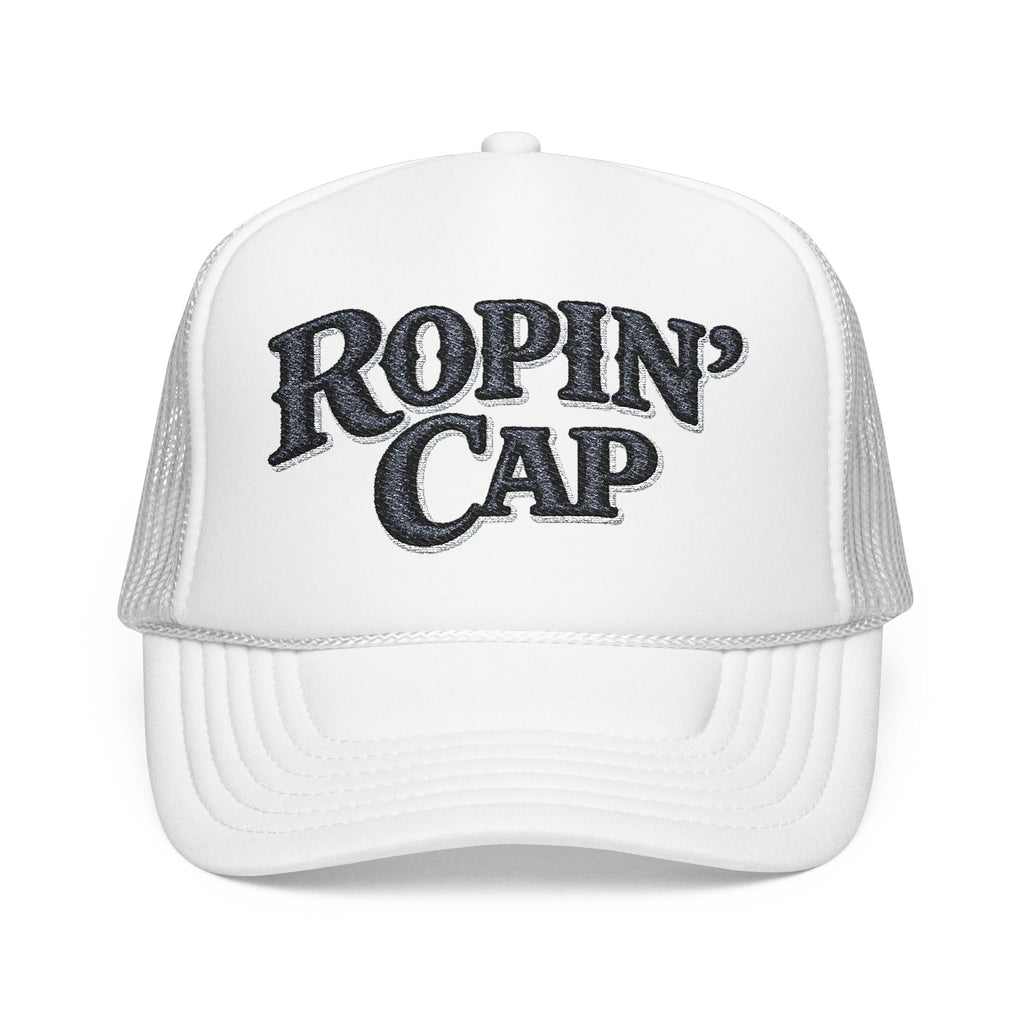 Ropin' Cap Foam Trucker Hat