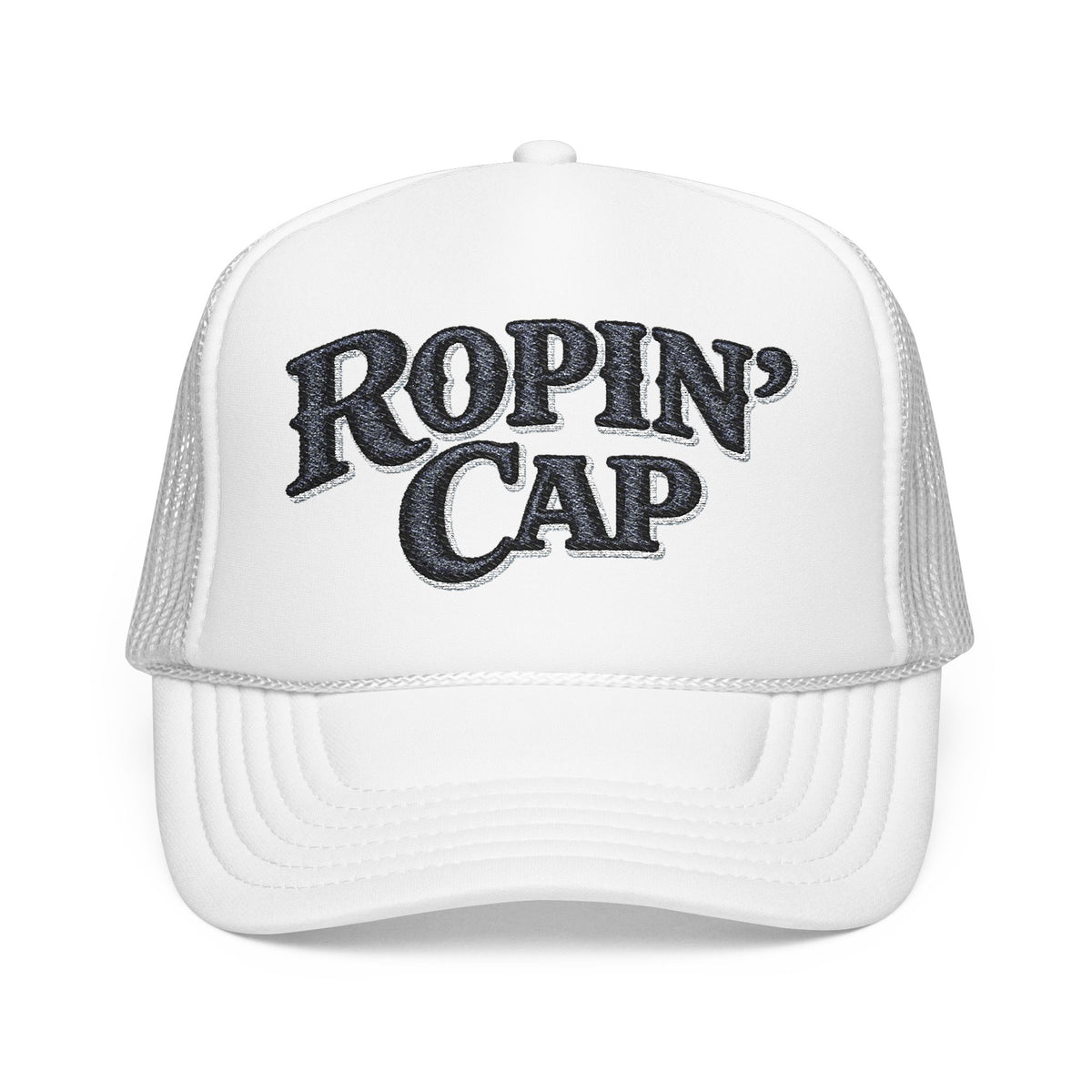 Ropin' Cap Foam Trucker Hat