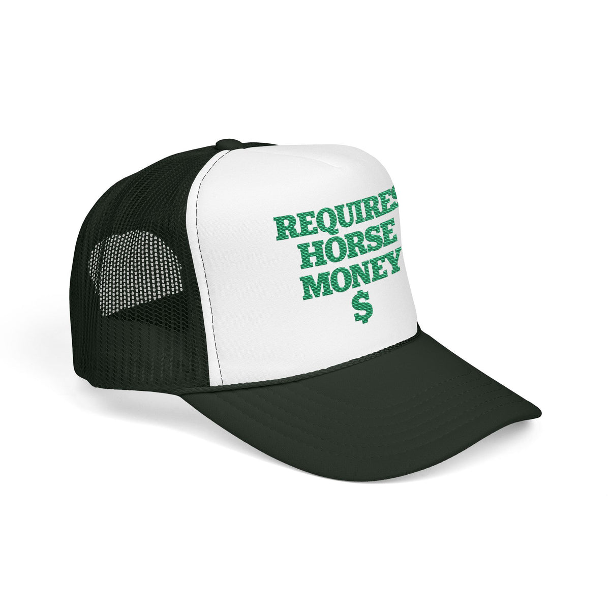 Trucker Hat — "Requires Horse Money "