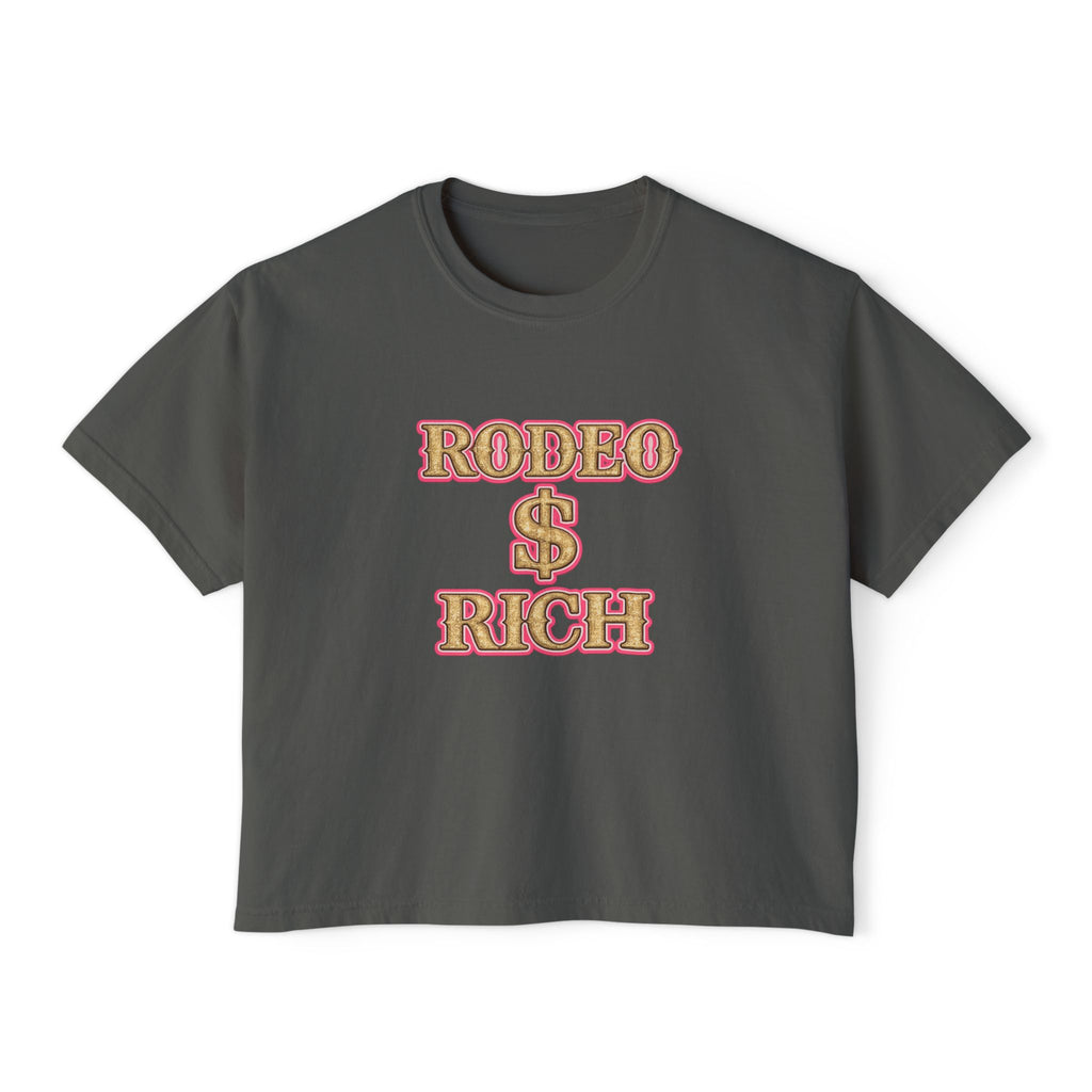 Rodeo $ Rich Crop Tee